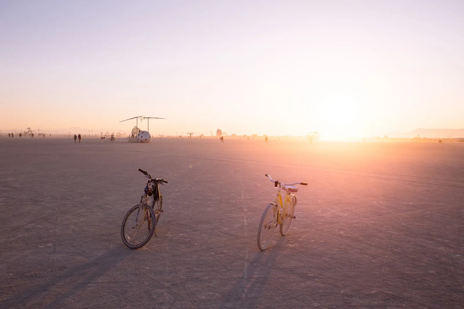 Burning Man in the Black Rock Desert